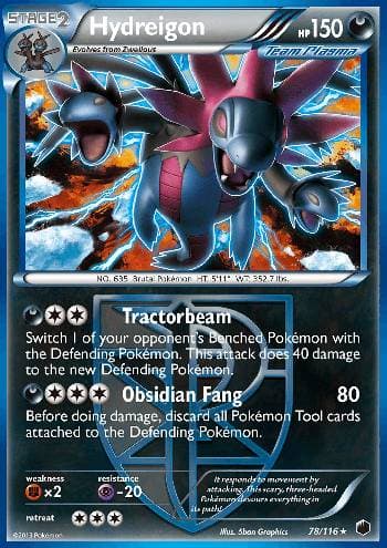Hydreigon (78/116) — Congelamento de Plasma