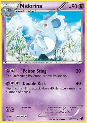Nidorina (41/116) — Congelamento de Plasma