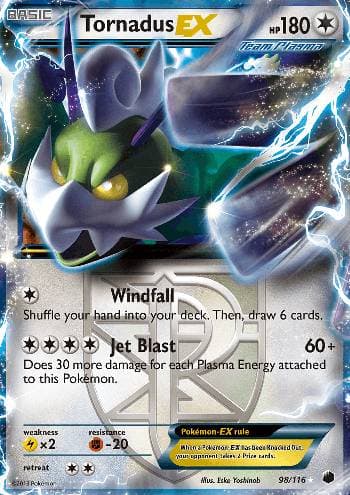Tornadus-EX (98/116) — Congelamento de Plasma