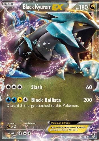 Black Kyurem-EX (95/135) — Tempestade de Plasma