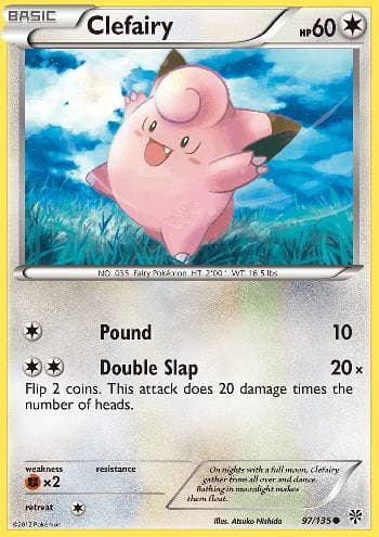 Carta Clefairy (97/135) do set Tempestade de Plasma — Pokémon TCG | Bynx