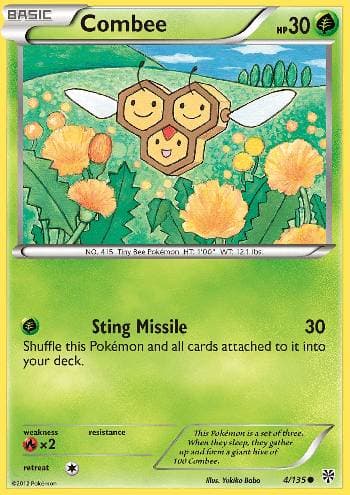 Carta Combee (4/135) do set Tempestade de Plasma — Pokémon TCG | Bynx