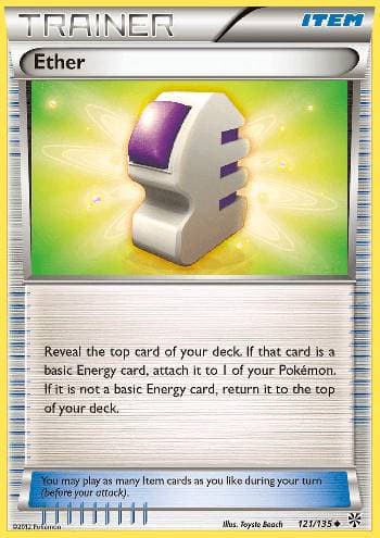 Carta Ether (121/135) do set Tempestade de Plasma — Pokémon TCG | Bynx