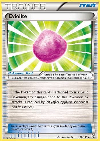Carta Eviolite (122/135) do set Tempestade de Plasma — Pokémon TCG | Bynx