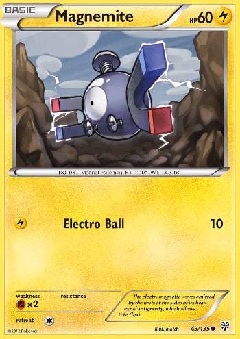 Carta Magnemite (43/135) do set Tempestade de Plasma — Pokémon TCG | Bynx