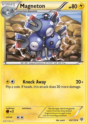 Carta Magneton (45/135) do set Tempestade de Plasma — Pokémon TCG | Bynx