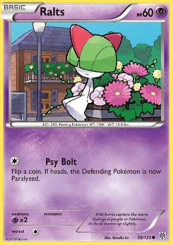 Ralts (59/135) — Tempestade de Plasma