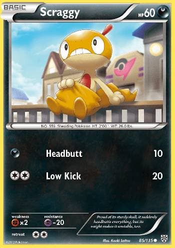 Scraggy (85/135) — Tempestade de Plasma