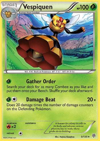 Vespiquen (5/135) — Tempestade de Plasma