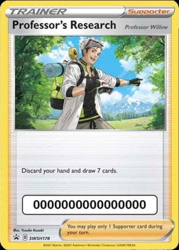 Professor's Research: Professor Willow (SWSH178/004) — Set PPMYC