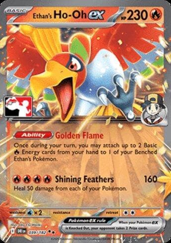 Ethan's Ho-Oh ex (039/90) — Liga BR — PPP8
