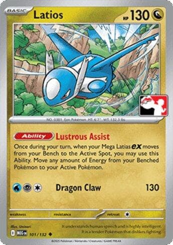 Carta Latios (101/90) do set Liga BR — PPP8 — Pokémon TCG | Bynx
