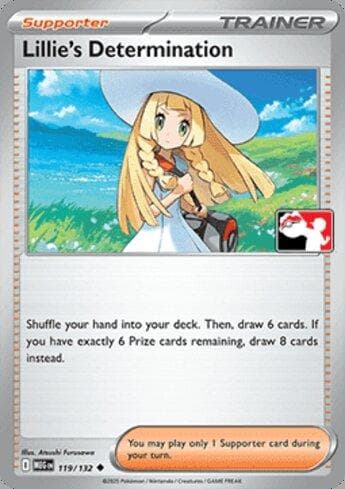 Carta Lillie's Determination (119/90) do set Liga BR — PPP8 — Pokémon TCG | Bynx