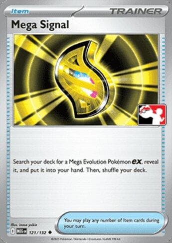 Carta Mega Signal (121/90) do set Liga BR — PPP8 — Pokémon TCG | Bynx