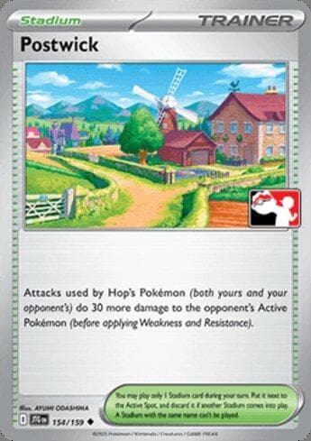 Carta Postwick (154/90) do set Liga BR — PPP8 — Pokémon TCG | Bynx