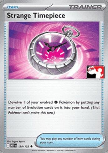 Carta Strange Timepiece (128/90) do set Liga BR — PPP8 — Pokémon TCG | Bynx