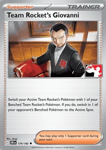 Carta Team Rocket's Giovanni (174/90) do set Liga BR — PPP8 — Pokémon TCG | Bynx