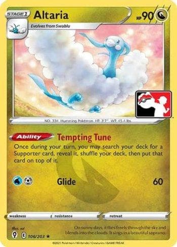 Carta Altaria (106/170) do set Play! Pokémon Prize Pack Series One — Pokémon TCG | Bynx