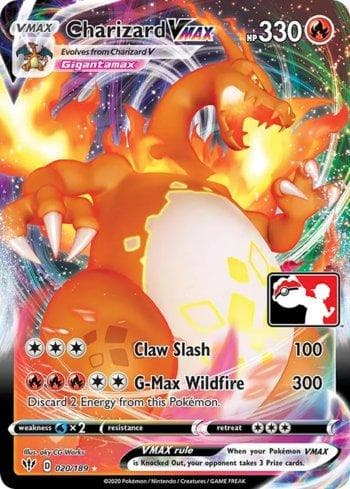Charizard-VMAX (020b/170) — Play! Pokémon Prize Pack Series One