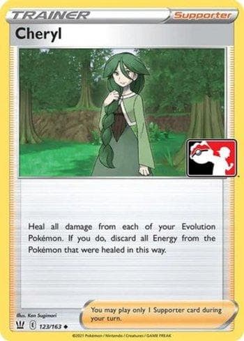 Carta Cheryl (123a/170) do set Play! Pokémon Prize Pack Series One — Pokémon TCG | Bynx