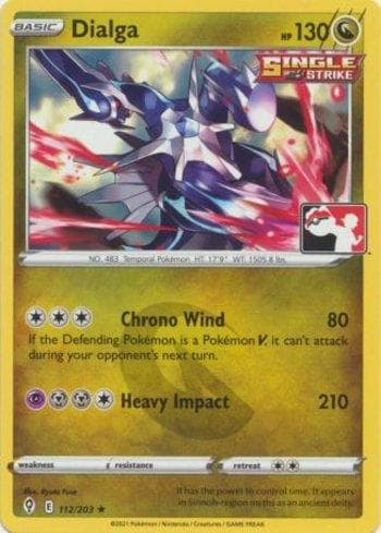 Carta Dialga (112/170) do set Play! Pokémon Prize Pack Series One — Pokémon TCG | Bynx