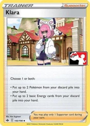Carta Klara (145/170) do set Play! Pokémon Prize Pack Series One — Pokémon TCG | Bynx