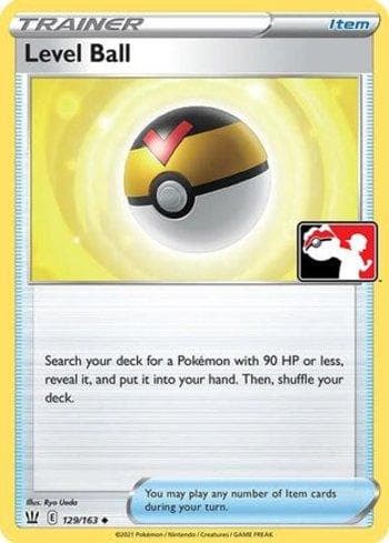 Carta Level Ball (129/170) do set Play! Pokémon Prize Pack Series One — Pokémon TCG | Bynx
