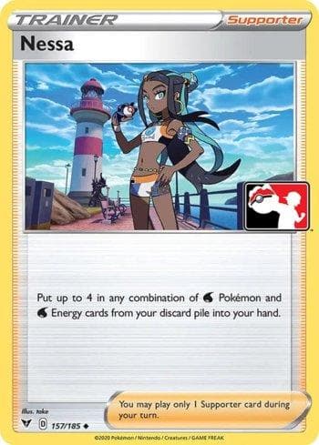 Carta Nessa (157c/170) do set Play! Pokémon Prize Pack Series One — Pokémon TCG | Bynx