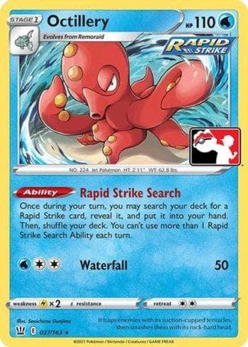 Octillery (037/170) — Play! Pokémon Prize Pack Series One