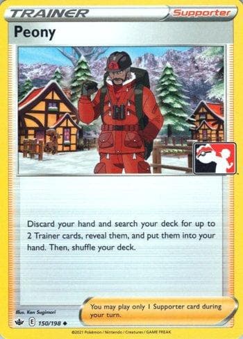 Carta Peony (150b/170) do set Play! Pokémon Prize Pack Series One — Pokémon TCG | Bynx