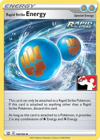 Carta Rapid Strike Energy (140b/170) do set Play! Pokémon Prize Pack Series One — Pokémon TCG | Bynx