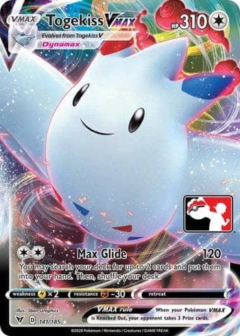 Togekiss-VMAX (141b/170) — Play! Pokémon Prize Pack Series One
