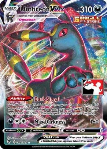 Umbreon-VMAX (095/170) — Play! Pokémon Prize Pack Series One