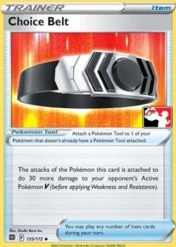 Choice Belt (135/154) — Play! Pokémon Prize Pack Series Two