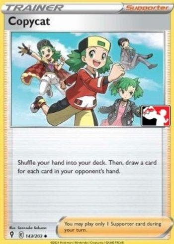 Carta Copycat (143a/154) do set Play! Pokémon Prize Pack Series Two — Pokémon TCG | Bynx