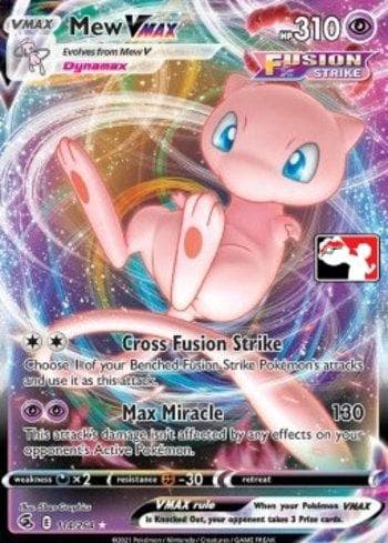 Mew-VMAX (114/154) — Play! Pokémon Prize Pack Series Two