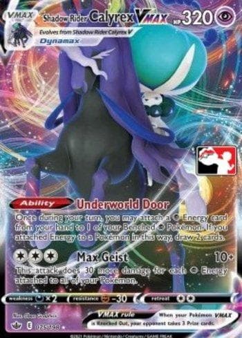 Shadow Rider Calyrex-VMAX (075a/154) — Play! Pokémon Prize Pack Series Two