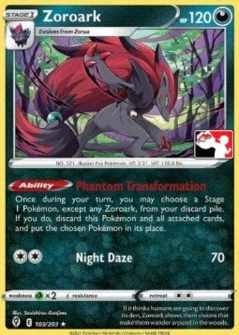 Carta Zoroark (103a/154) do set Play! Pokémon Prize Pack Series Two — Pokémon TCG | Bynx