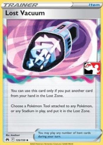 Aspirador Perdido / Lost Vacuum (135c/163) — Play! Pokémon Prize Pack Series Three