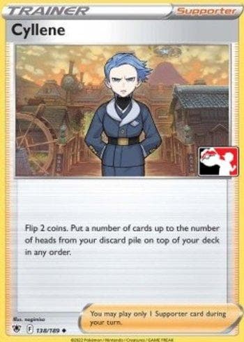 Carta Cyllene (138b/163) do set Play! Pokémon Prize Pack Series Three — Pokémon TCG | Bynx