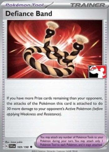 Carta Defiance Band (169b/163) do set Play! Pokémon Prize Pack Series Three — Pokémon TCG | Bynx