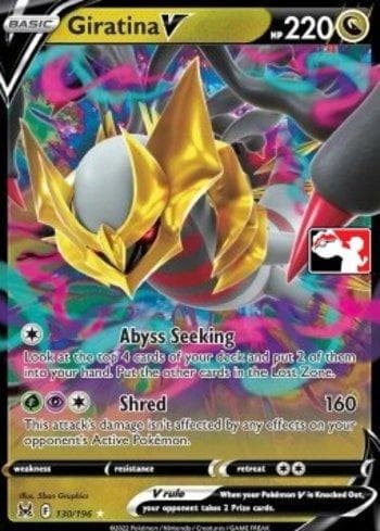 Carta Giratina-V (130b/163) do set Play! Pokémon Prize Pack Series Three — Pokémon TCG | Bynx