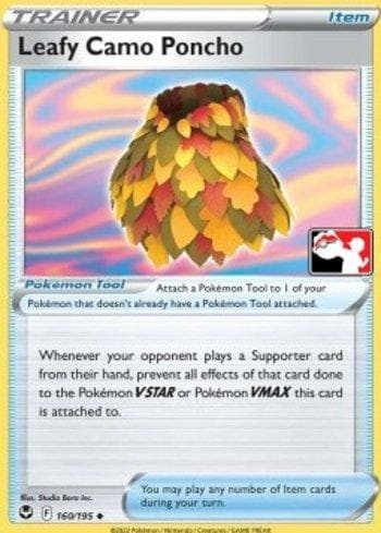 Leafy Camo Poncho (160b/163) — Play! Pokémon Prize Pack Series Three