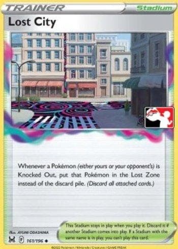 Lost City (161/163) — Play! Pokémon Prize Pack Series Three