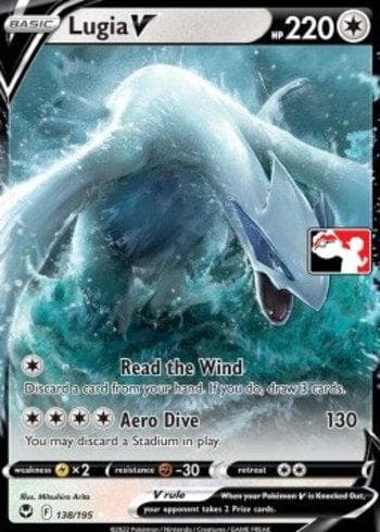 Carta Lugia-V (138c/163) do set Play! Pokémon Prize Pack Series Three — Pokémon TCG | Bynx