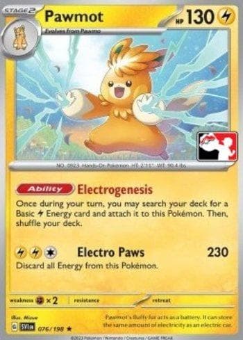 Carta Pawmot (076/163) do set Play! Pokémon Prize Pack Series Three — Pokémon TCG | Bynx