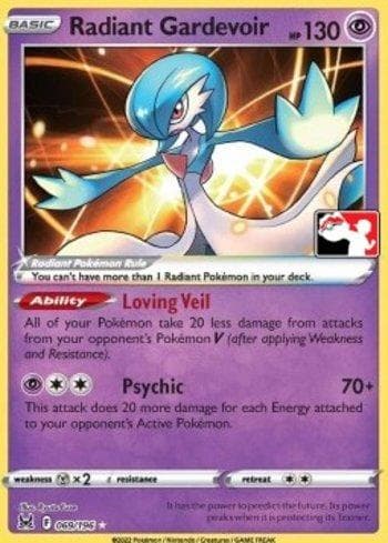 Carta Radiant Gardevoir (069a/163) do set Play! Pokémon Prize Pack Series Three — Pokémon TCG | Bynx