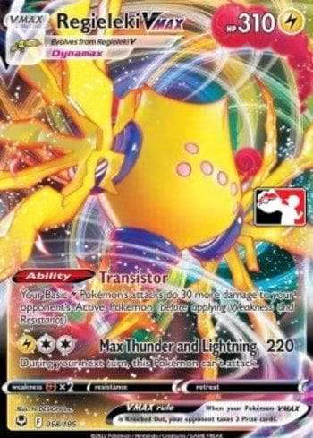 Regieleki-VMAX (058/163) — Play! Pokémon Prize Pack Series Three