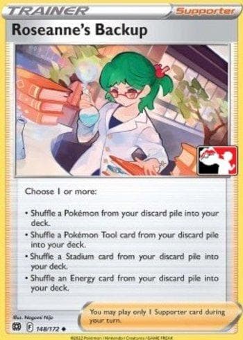 Roseanne's Backup (148/163) — Play! Pokémon Prize Pack Series Three