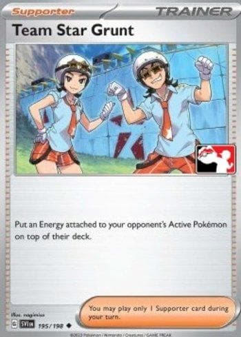 Carta Team Star Grunt (195/163) do set Play! Pokémon Prize Pack Series Three — Pokémon TCG | Bynx